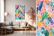 4 happy muti-color art print, a Decorative Illustration by ARTOZEN DIGITAL (Thumbnail 5 of 13)