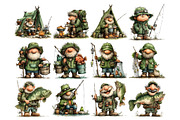 Fisherman Watercolor Clipart, a Person Illustration by Nicolle's Colorful Art (Thumbnail 2 of 5)