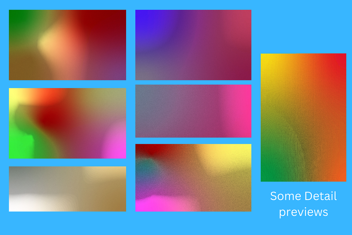 67 Gradient Noise Background Set, a Texture Illustration by hinanazstudio (Photo 3 of 6)