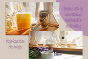 Oils and Honey Pinterest Pack, a Social Media Template by lovemyHappyVibes (Thumbnail 4 of 6)