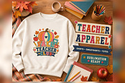 Fall Teacher Club 60 PNG Designs, an Object Graphic by KamimiArt (Thumbnail 3 of 6)