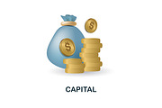 Business Plan 3D Icons Set Bundle, an Object Graphic by Aimagenarium@gmail.com (Thumbnail 4 of 21)
