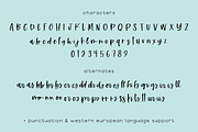 Starfield Handwriting Font, a Handwritten Font by Beck McCormick (Thumbnail 10 of 10)