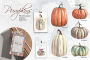 Thanksgiving Watercolor Clipart, an Illustration by BalanceUA (Thumbnail 7 of 13)