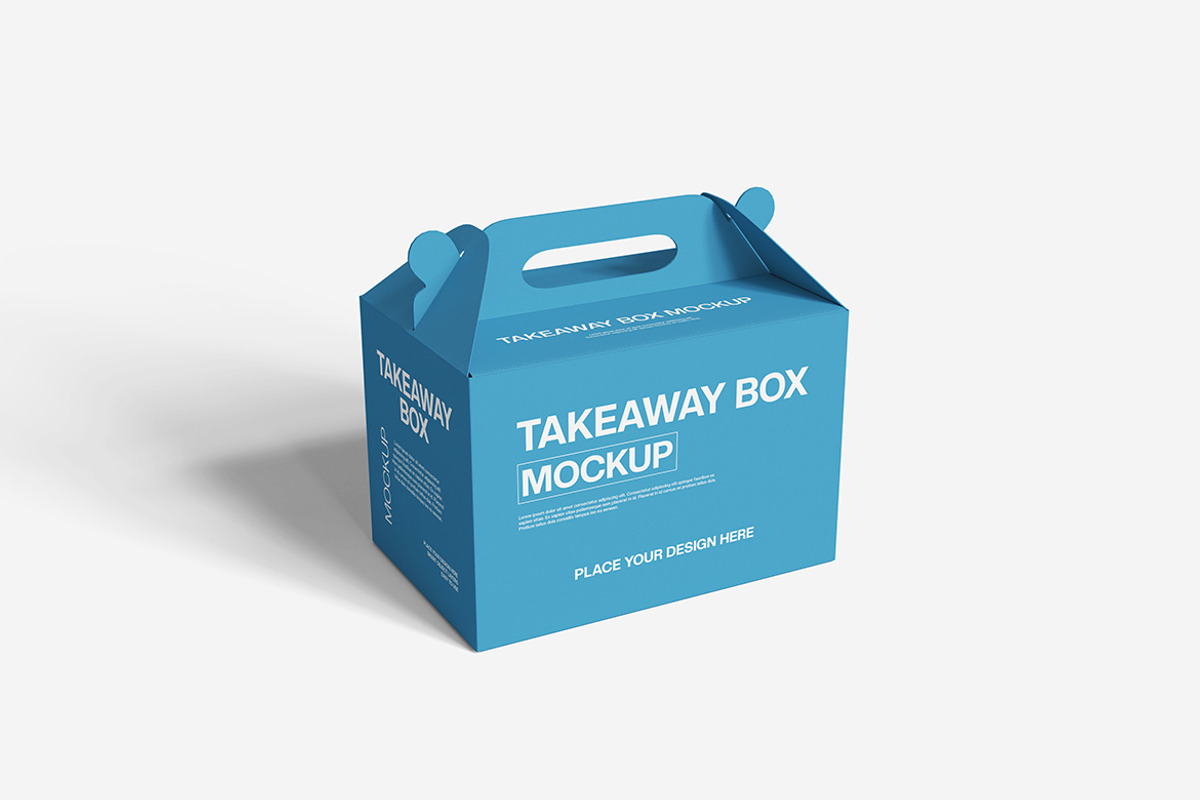 Takeaway Box Mockup, a Product Mockup by MrLetters (Photo 2 of 5)