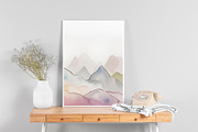 Mountains Watercolor Illustrations, an Illustration by AlineArtStore (Thumbnail 8 of 14)