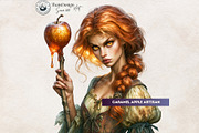 Guilded Harvest Autumn Clipart Set, a Seasonal Illustration by ThatsDesignArt (Thumbnail 9 of 13)