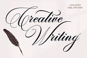 Artistic Script, a Script Font by HKL Studio (Thumbnail 3 of 10)