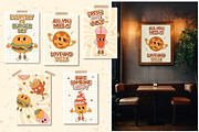 Groovy Fast Food Collection, a Food Illustration by Alla's Creations (Thumbnail 12 of 15)