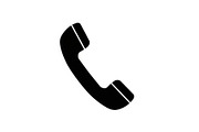Phone Call Receiver Minimal Icon, an Icon by musafir_fashion (Thumbnail 10 of 10)