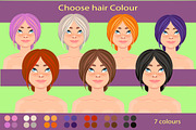 Girl avatar creator (AI), a Person Illustration by Mandarinkas art (Thumbnail 4 of 10)