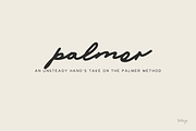 Palmer — An Unsteady Palmer Method, a Script Font by Mix Fonts (Thumbnail 1 of 6)