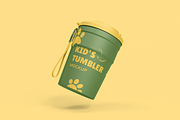 Kids Tumbler Branding Mockup, a Cups & Container Mockup by DSNA Mockup (Thumbnail 4 of 5)