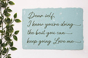 melisa, a Script Font by AMINMARIO (Thumbnail 8 of 12)