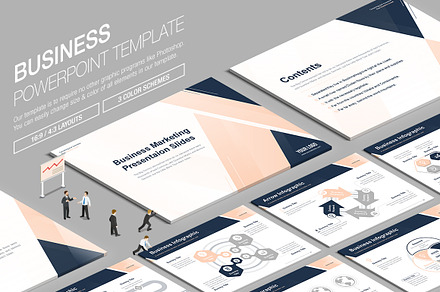 Business Powerpoint Template vol.18