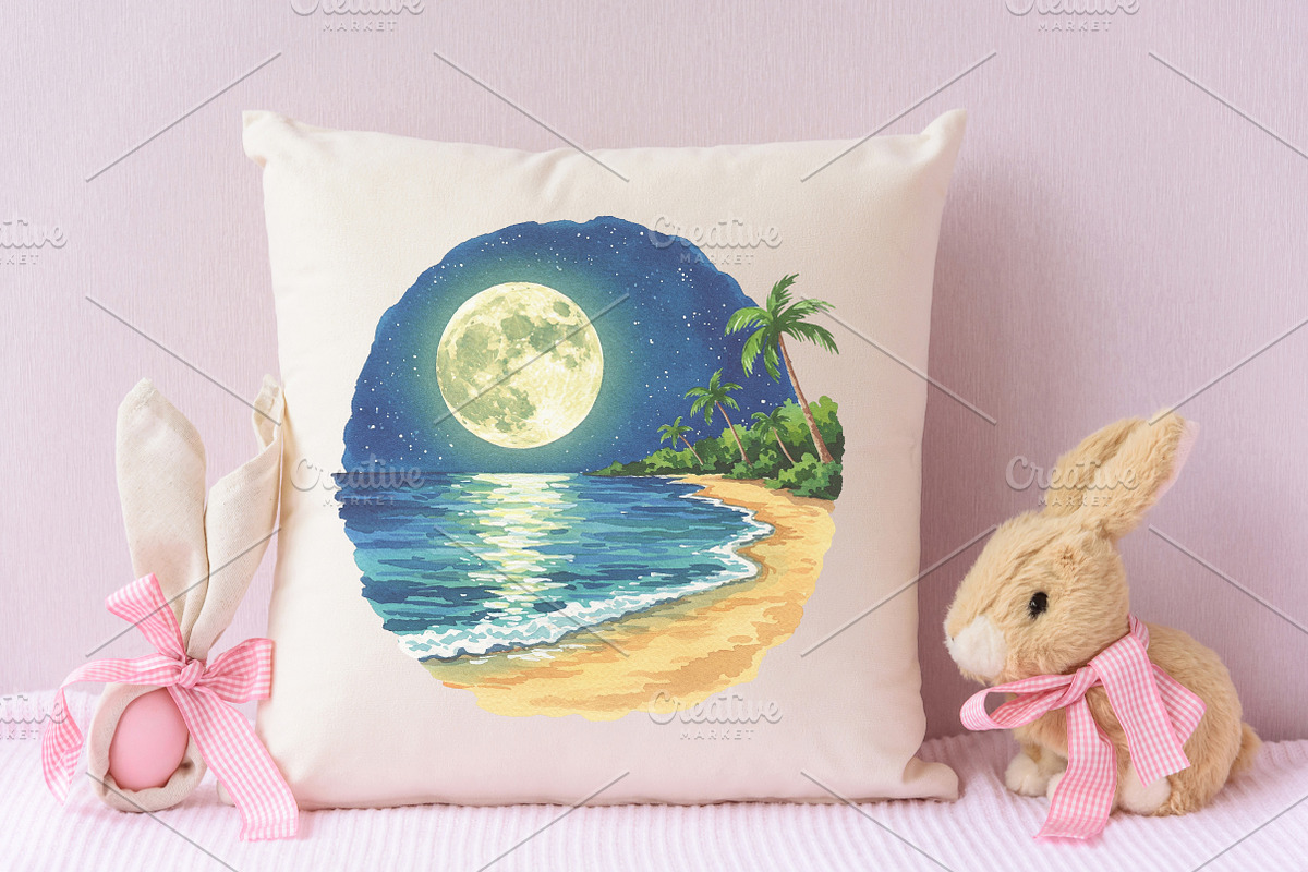 Summer Dreaming Clipart, an Illustration by RobertsArt (Photo 7 of 7)