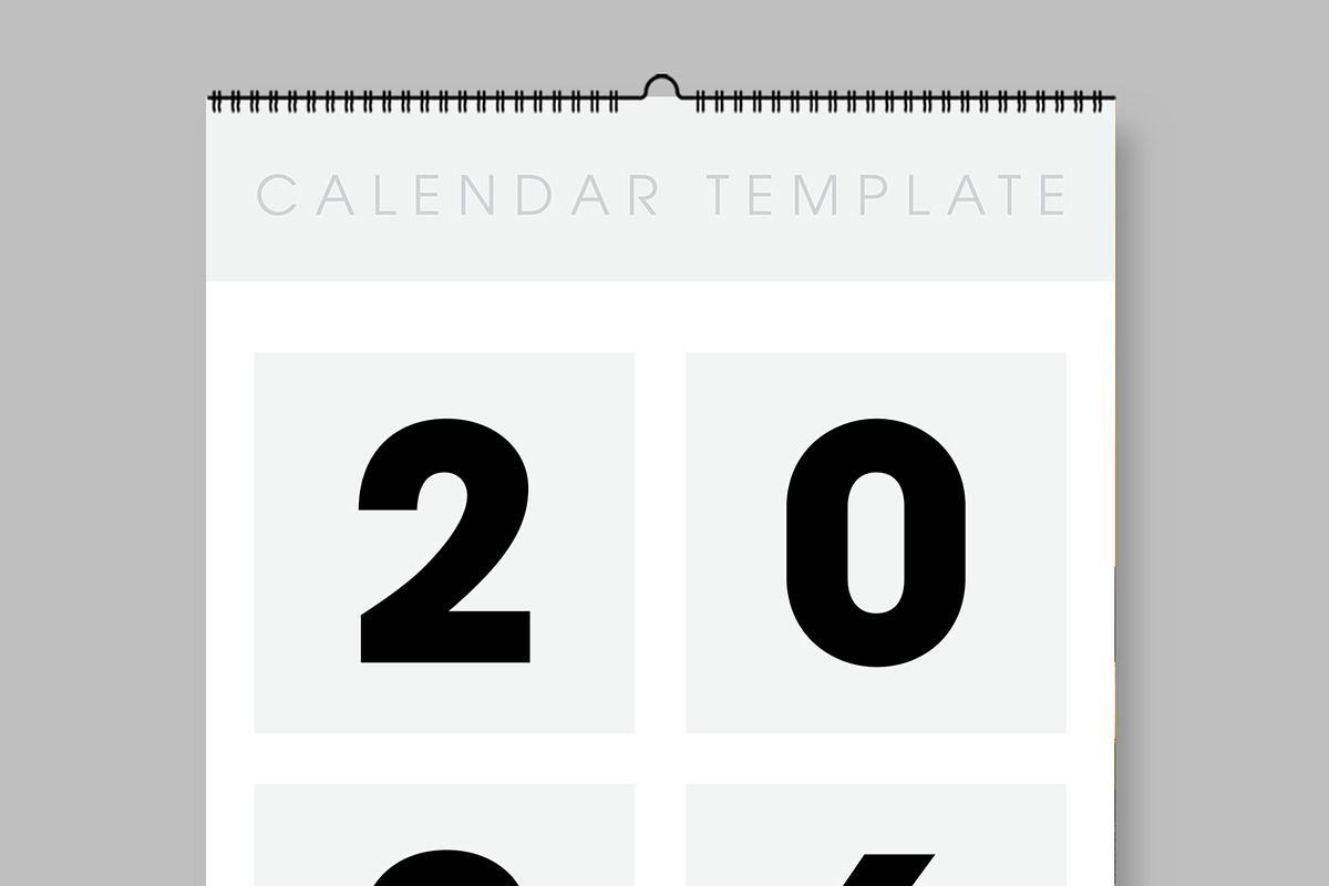 Minimal 2026 Calendar Template preview 2