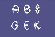 Christmas Snow Two, a Serif Font by Photoshop Action (Thumbnail 9 of 12)
