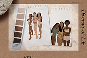 Diversity of Life - Women Empowered, a Person Illustration by Backyard Rose (Thumbnail 2 of 14)
