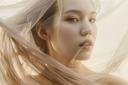 148 Young wrapped models, a Beauty & Fashion Photo by Handmadefont (Thumbnail 9 of 153)