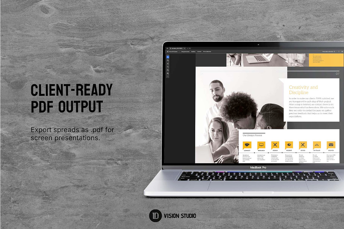 Agency Proposal Canva InDesign, a Brochure Template by ID Vision Studio (Photo 15 of 16)