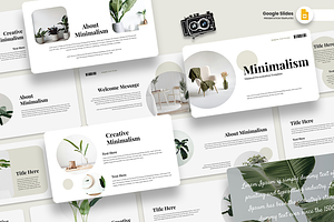 Minimalism - Google Slides Template