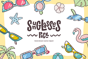 Sunglasses Vector Summer Pack