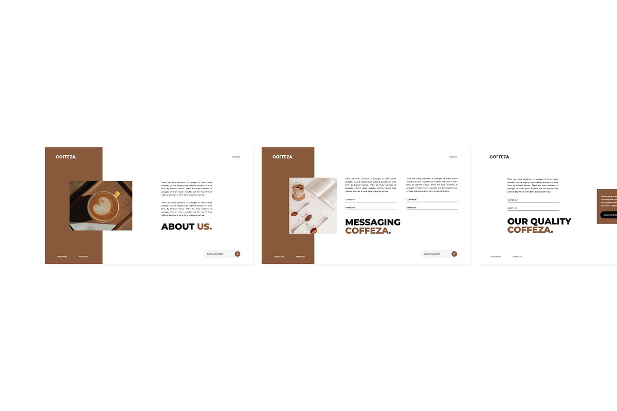 Coffeza Coffee Presentation, a Presentation Template by prps.std (Photo 4 of 9)