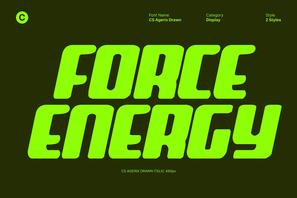 CS Agerix Drawn, a Sans Serif Font by Craft Supply Co. (Photo 3 of 8)