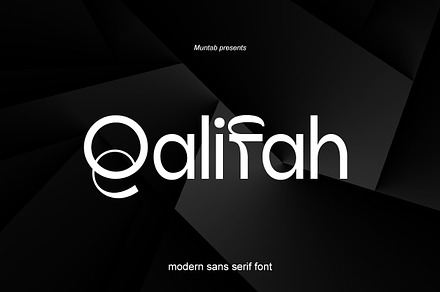 Qalifah | Modern Sans Serif