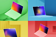 MacBook 14 Pro Clay Mockups, a Mac Mockup by Craftwork (Thumbnail 7 of 7)