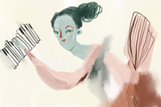 Procreate Brushes Watercolor Pencil, a Brush Add-On by Shelly Laslo Illustration (Thumbnail 4 of 5)