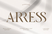 ARRESS, a Serif Font by Muflieart (Thumbnail 1 of 9)
