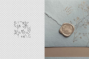 Handmade Envelope Layout with Wax, an Advertising Mockup by Custom Scene (Thumbnail 11 of 11)