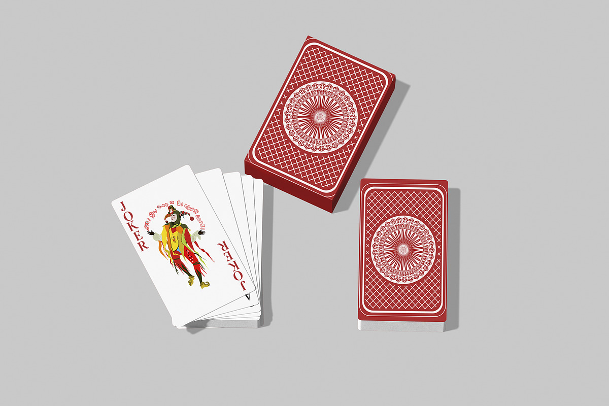 Playing Card Mockup, a Merchandise Mockup by Unerispace (Photo 5 of 5)