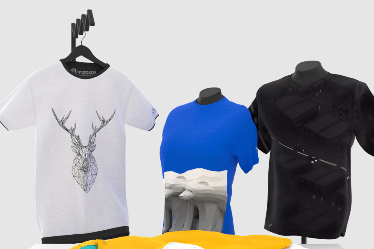 T-Shirt Mock-Up, an Object 3D Model by Studio Ochi (Photo 3 of 8)
