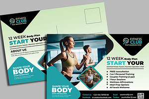 Fitness Postcards