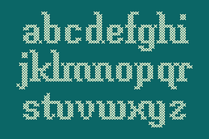 Cross Stitch Classic Font