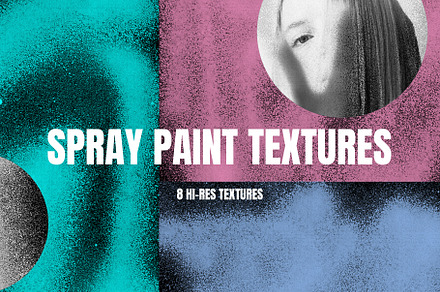Spray Paint Textures, a Texture Graphic by Jesse Makes