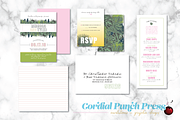 Spring Leaves Wedding Invitation, an Invitation Template by Cordial Punch Press (Thumbnail 4 of 4)