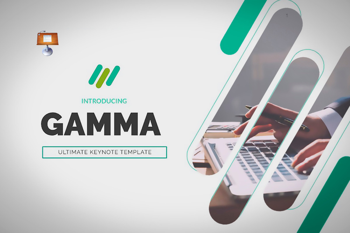 Gamma | Keynote Presentation, a Presentation Template by Zacomic Studios