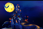 Dracula Mansion, an Architecture 3D Model by Souchenki (Thumbnail 11 of 12)