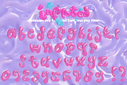 PINKCORE - FONT & SVG FONTS & PNG, a Font by saintricchi (Thumbnail 4 of 8)