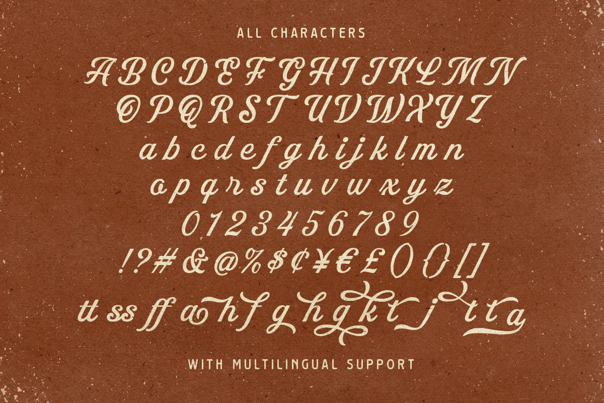 Mestain Script, a Script Font by Letterhend Studio (Photo 6 of 10)