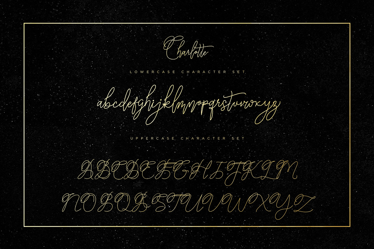 Charlotte Script, a Script Font by Chocotype Std (Photo 5 of 10)