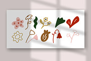 52+ Unique Botanical Flower Set, a Decorative Illustration by The Journey Atelier (Thumbnail 8 of 10)