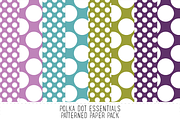 Teal & Purple Pattern Paper, a Pattern Graphic by Angie Sandy (Thumbnail 2 of 2)
