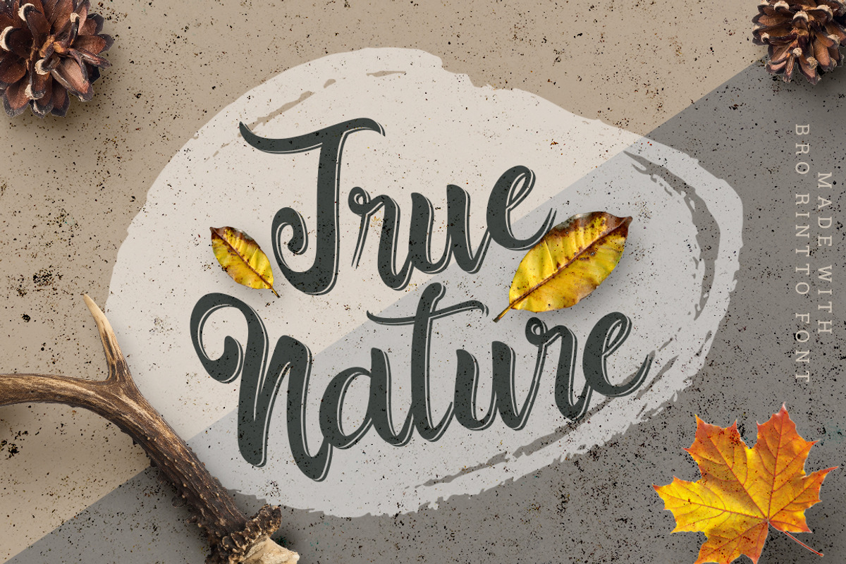 Bro Rintto Font preview 2
