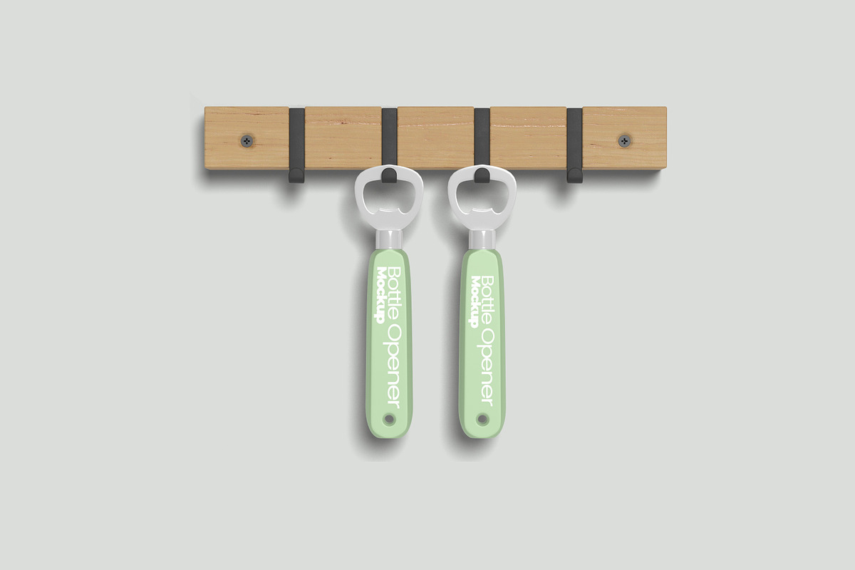Opener Bottle Mockup, a Merchandise Mockup by ulfatunnazira (Photo 3 of 8)