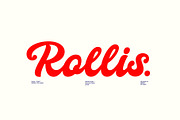 Rollis, a Script Font by HRDR (Thumbnail 1 of 12)